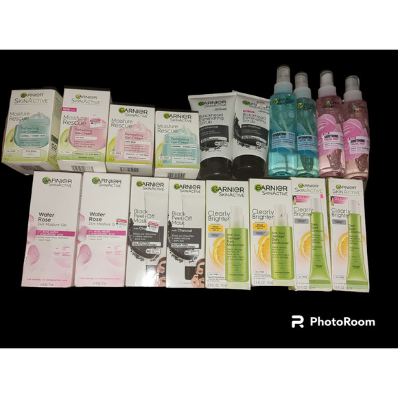 18 garnier skinactive moisture rescue scrub peel off mask moisturizer#1017